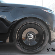 Range Rover Sport on AG Luxury AGL78 forged wheels, 24x10 in gloss black - Vibe Motorsports build, photo 5