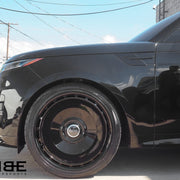 Range Rover Sport on AG Luxury AGL78 forged wheels, 24x10 in gloss black - Vibe Motorsports build, photo 4