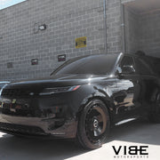 Range Rover Sport on AG Luxury AGL78 forged wheels, 24x10 in gloss black - Vibe Motorsports build