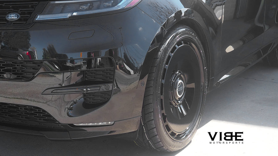 Range Rover Sport on AG Luxury AGL78 forged wheels, 24x10 in gloss black - Vibe Motorsports build, photo 6