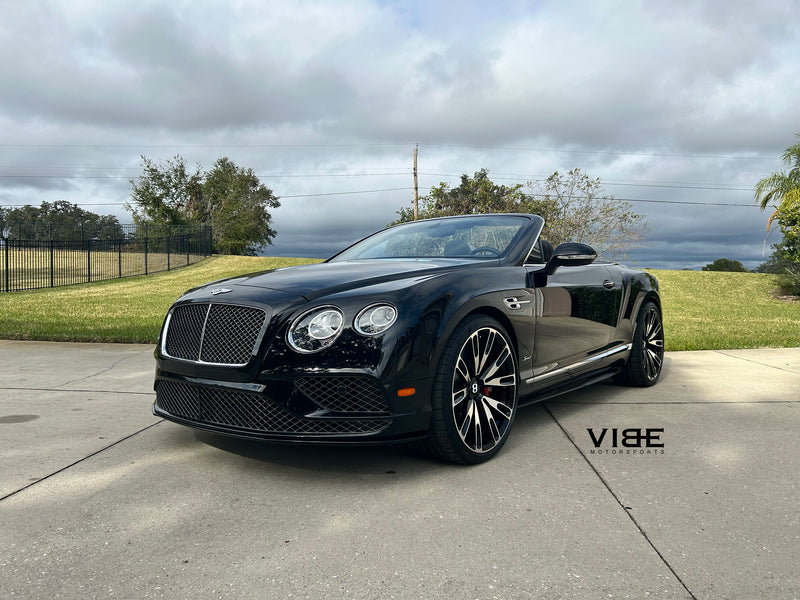 Bentley Continental GTC Speed on AG Luxury AGL50 forged wheels, 22x10, a Vibe Motorsports customer build