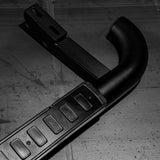 Urban single tube black side steps pair
