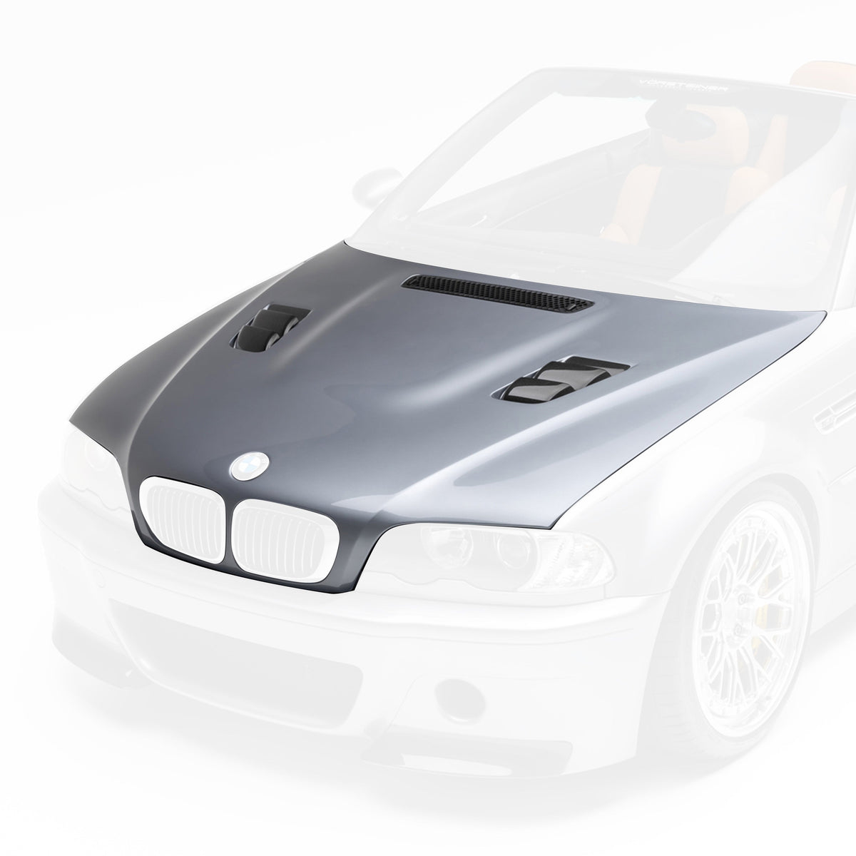 Vorsteiner Hood for BMW M3 E46 - view 2