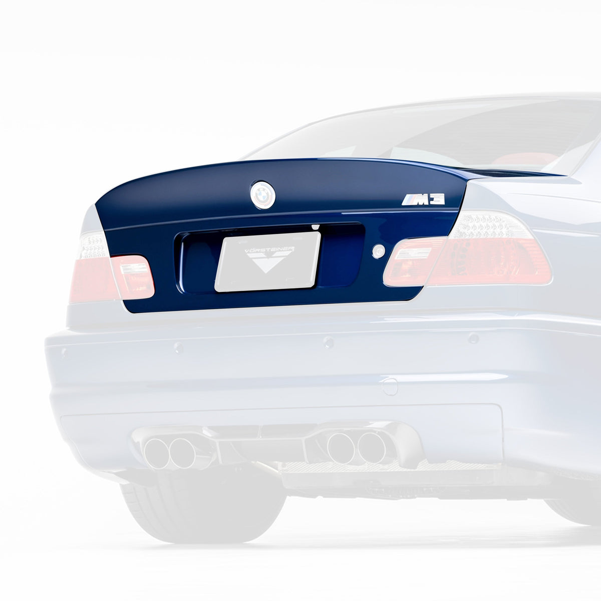 Vorsteiner Bootlid Primered for BMW M3 E46 - view 2