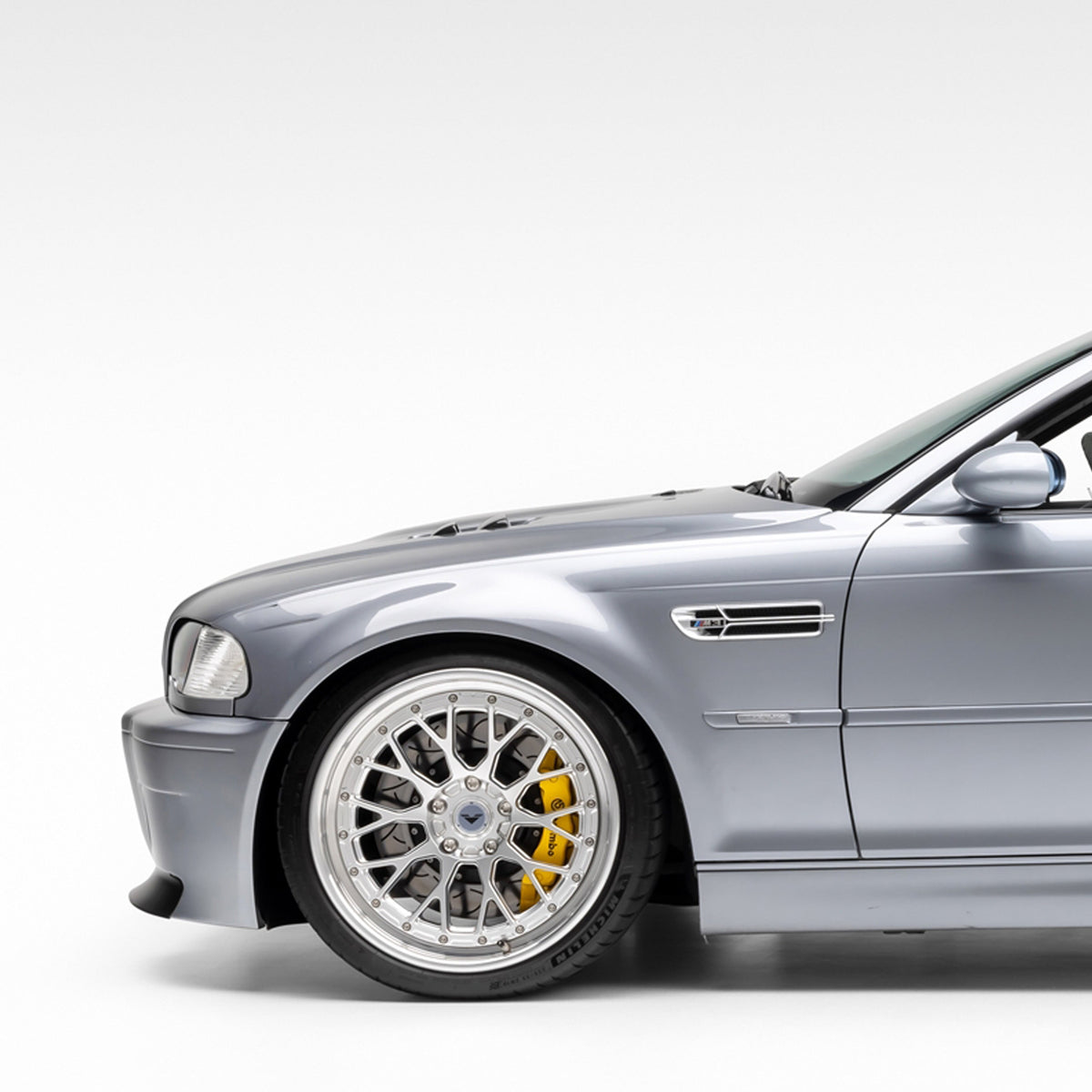 Vorsteiner Front Bumper Primered w/ 2 Piece Splitter for BMW M3 E46 - view 7