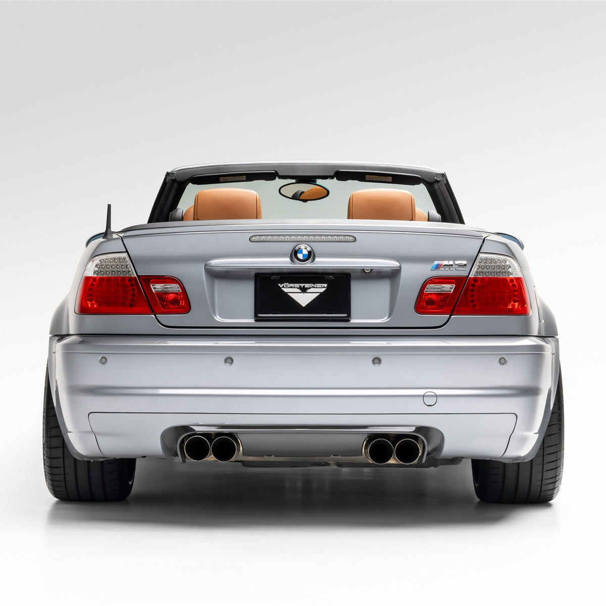 Vorsteiner Rear Diffuser Primered for BMW M3 E46 - view 4