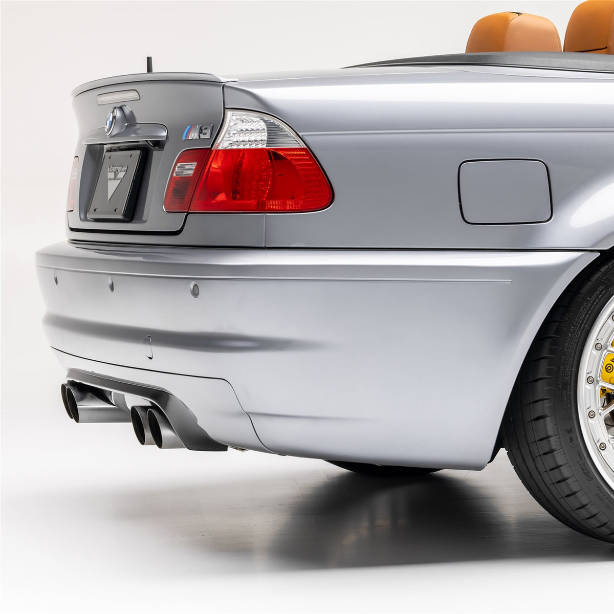 Vorsteiner Rear Diffuser Primered for BMW M3 E46 - view 5