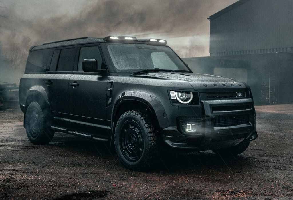 Land Rover Defender 130 with Urban Widetrack fender arch kit