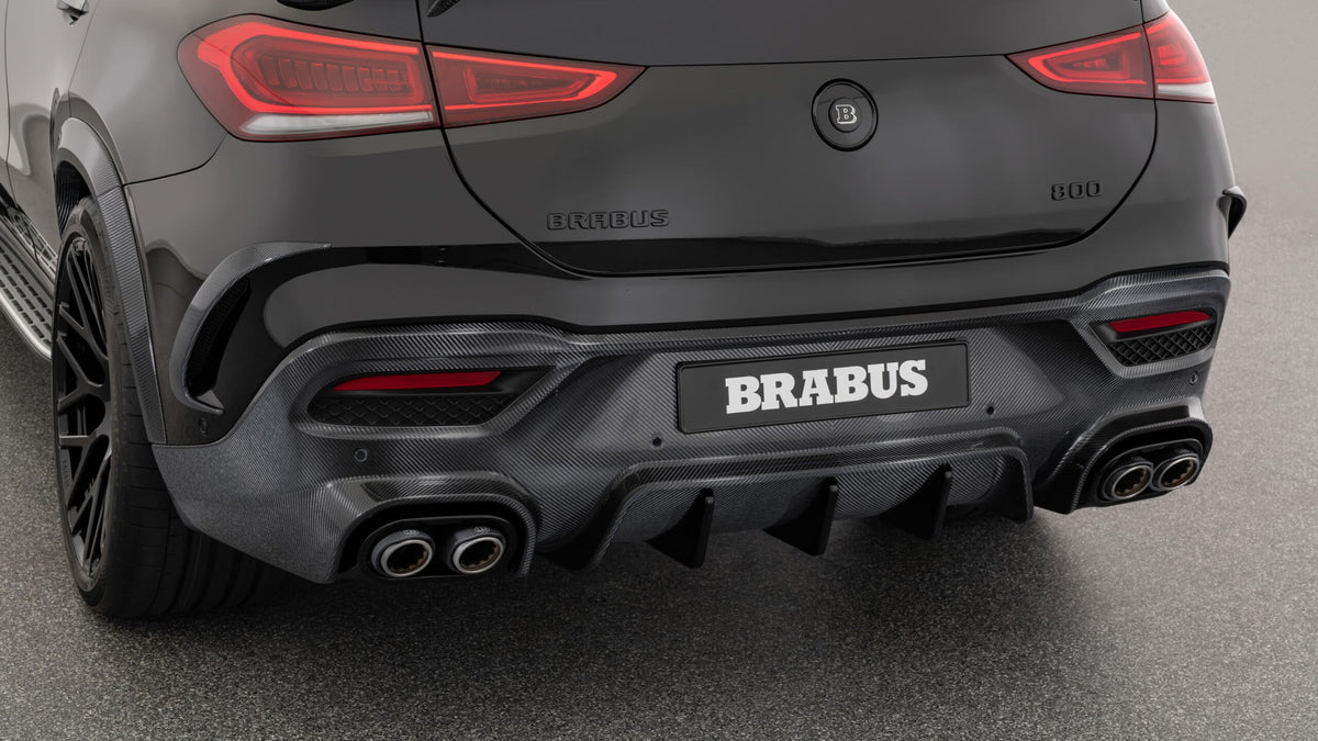 BRABUS carbon rear skirt diffuser for Mercedes-AMG GLE63 S Coupe C167