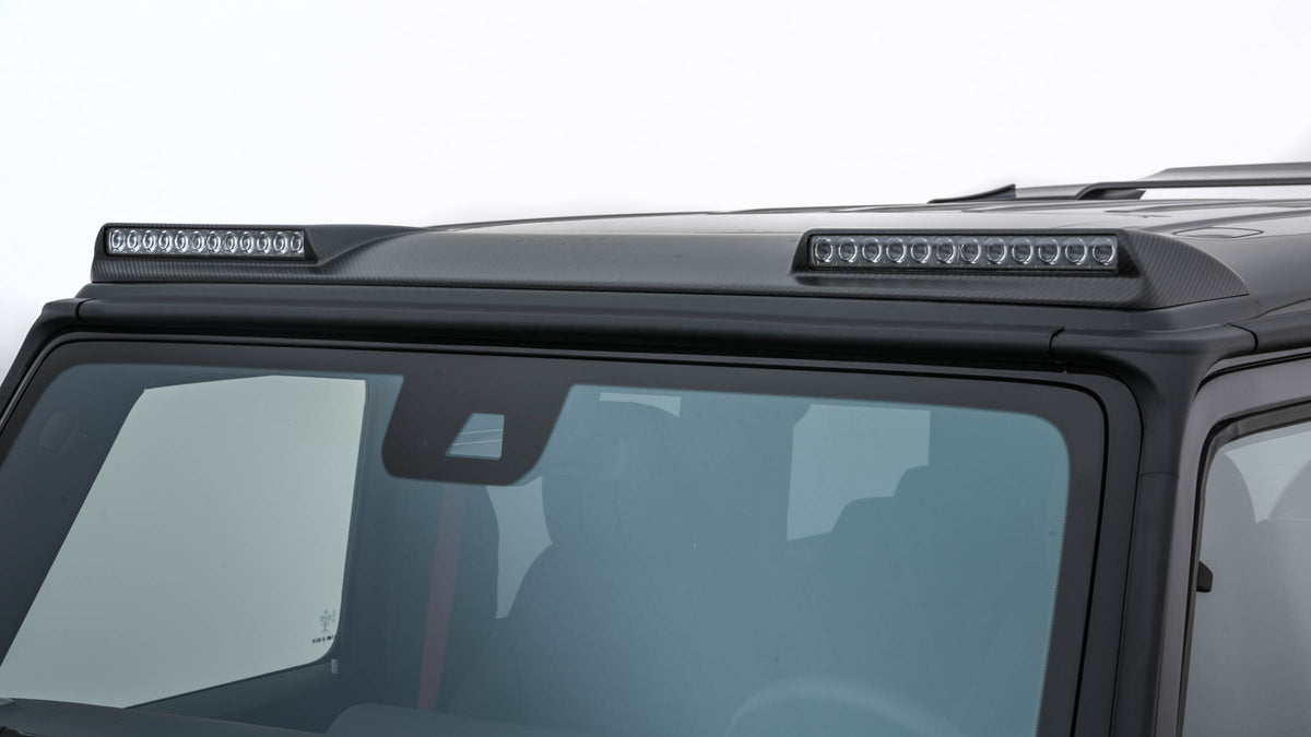 BRABUS carbon roof attachment with LED lights Mercedes G-Class W463A