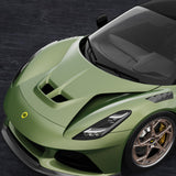 Vorsteiner Aero Carbon Fiber Hood 2x2 Satin Fits Lotus Emira