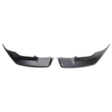 Gloss black Urban aero canards detail