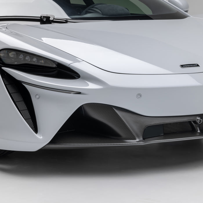 Vorsteiner Aero Carbon Fiber Front Splitter 2x2 Glossy Fits McLaren Artura