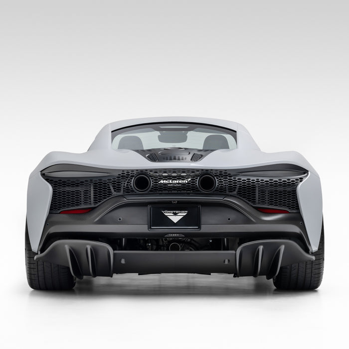 Vorsteiner Aero Carbon Fiber Rear Bumper 2x2 Glossy Fits McLaren Artura