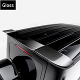 Vorsteiner Rear Roof Spoiler Glossy Carbon Fiber PP 2x2 Fits Mercedes G550