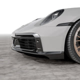 Vorsteiner Front Spoiler w/ Side Fins for Porsche 911 Turbo / Turbo S - view 3