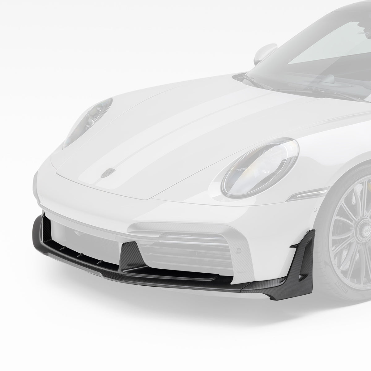 Vorsteiner Front Spoiler w/ Winglets for Porsche 911 Turbo / Turbo S - view 2