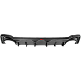 Urban carbon fiber rear diffuser on Audi RS6 C8