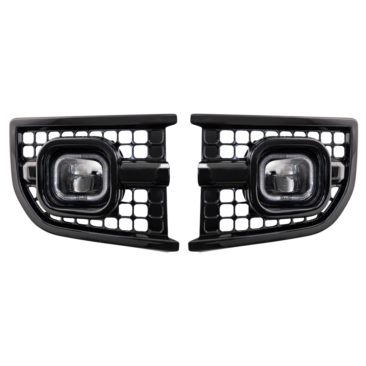 Urban front bumper intake with Nolden Powercube DRL for Defender