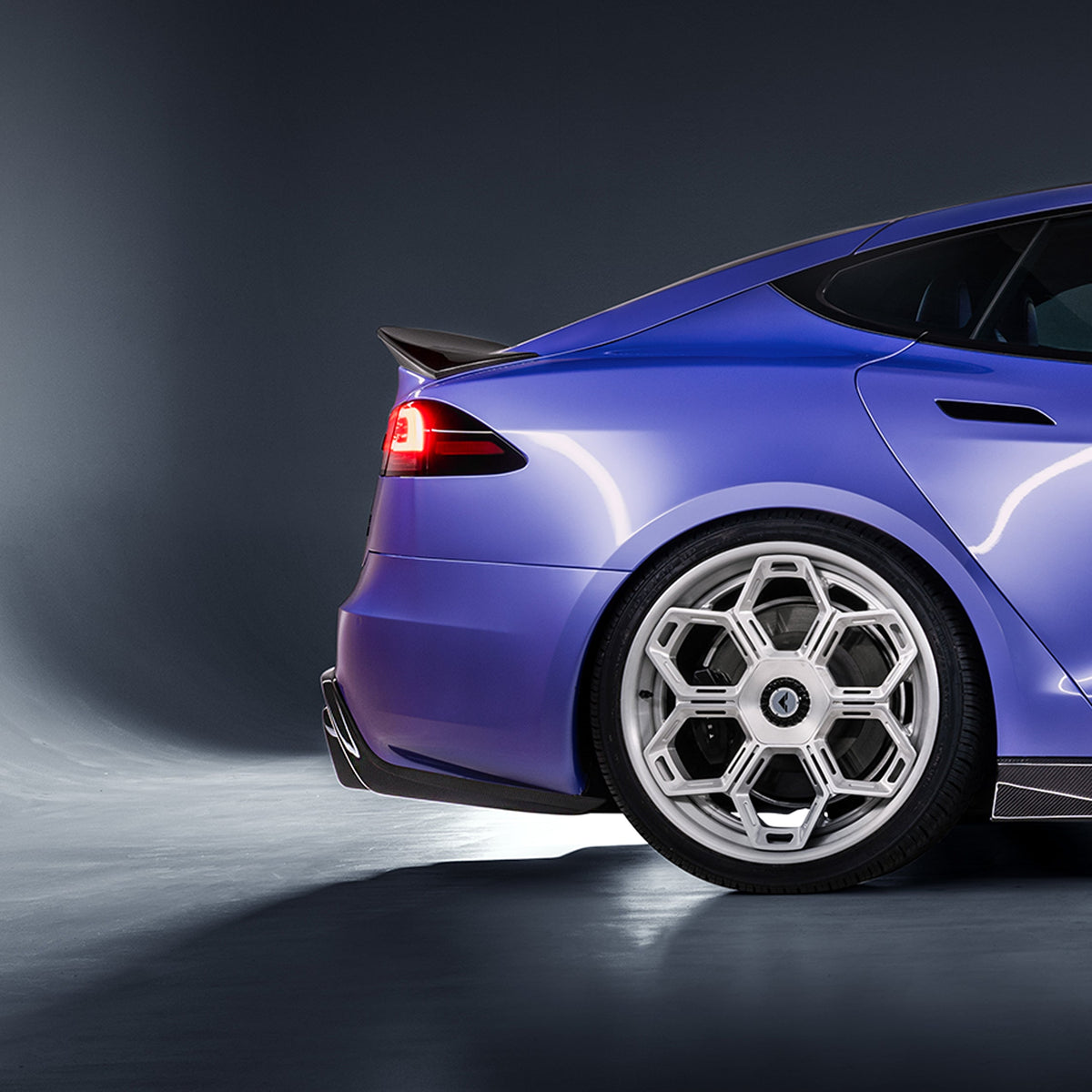 Vorsteiner Decklid Spoiler for Tesla Model S Plaid - view 5