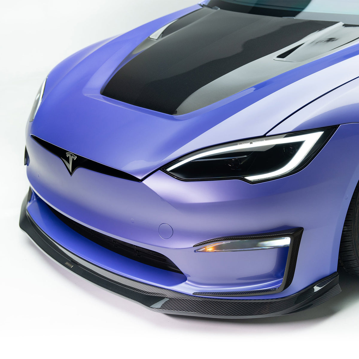 Vorsteiner Front Spoiler for Tesla Model S Plaid