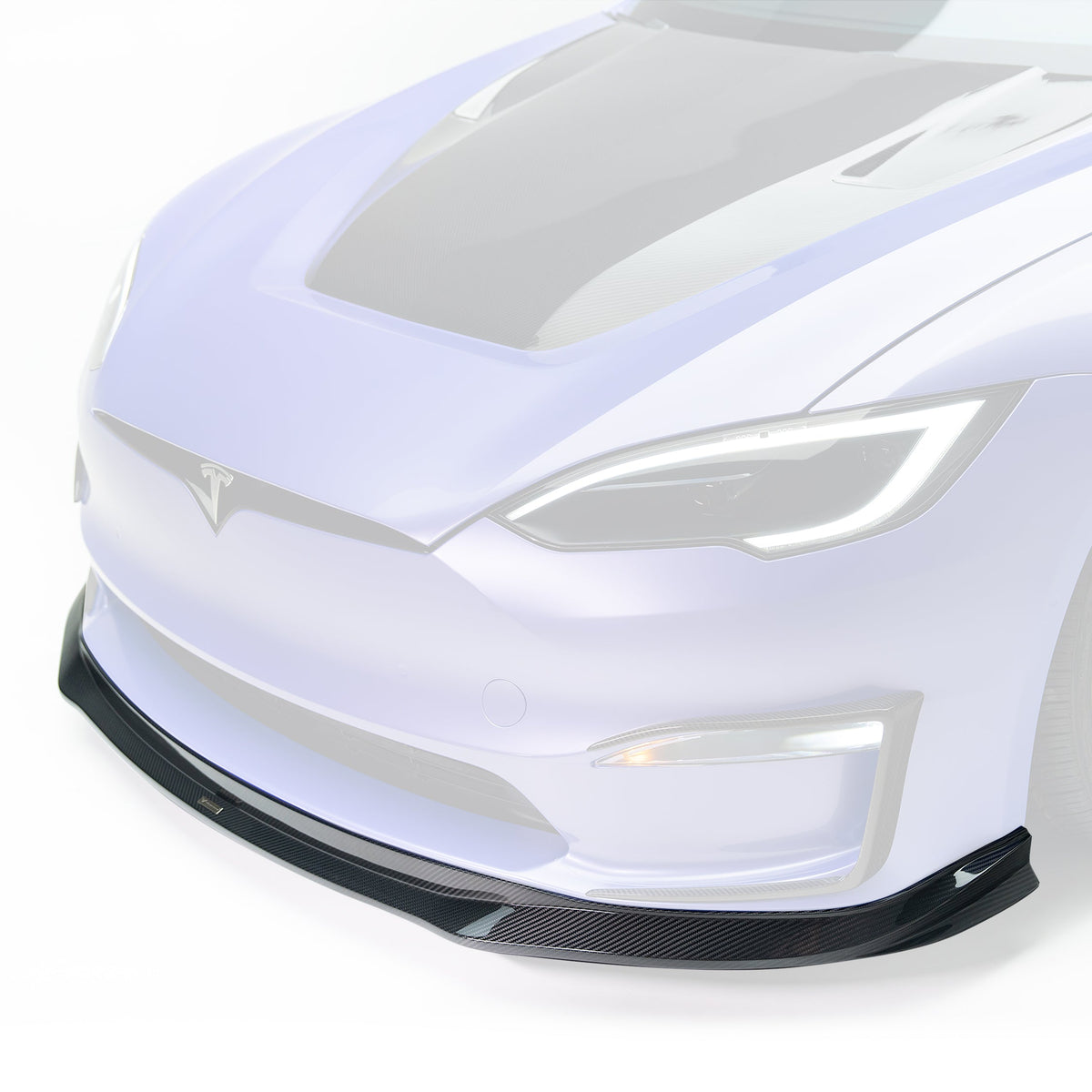 Vorsteiner Front Spoiler for Tesla Model S Plaid - view 2