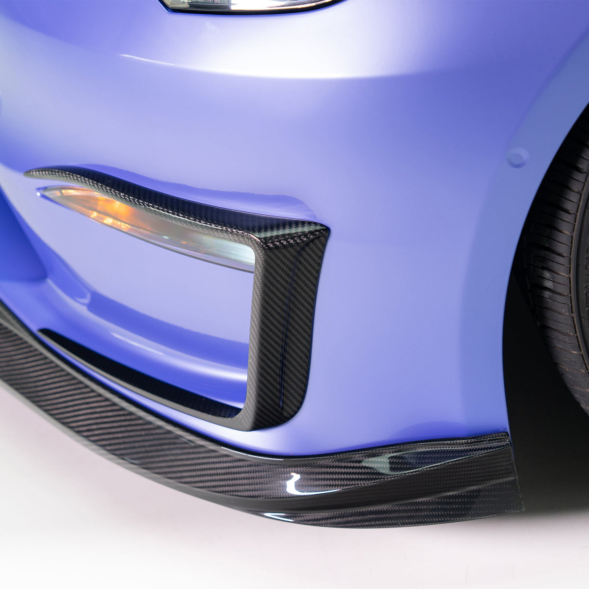 Vorsteiner Front Spoiler for Tesla Model S Plaid - view 5