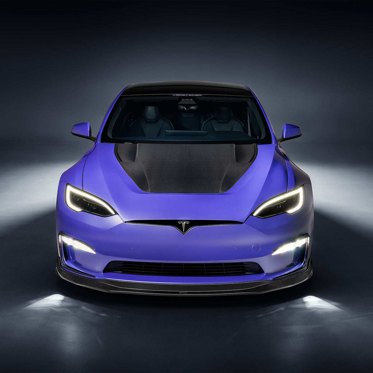 Vorsteiner Hood for Tesla Model S Plaid - view 8