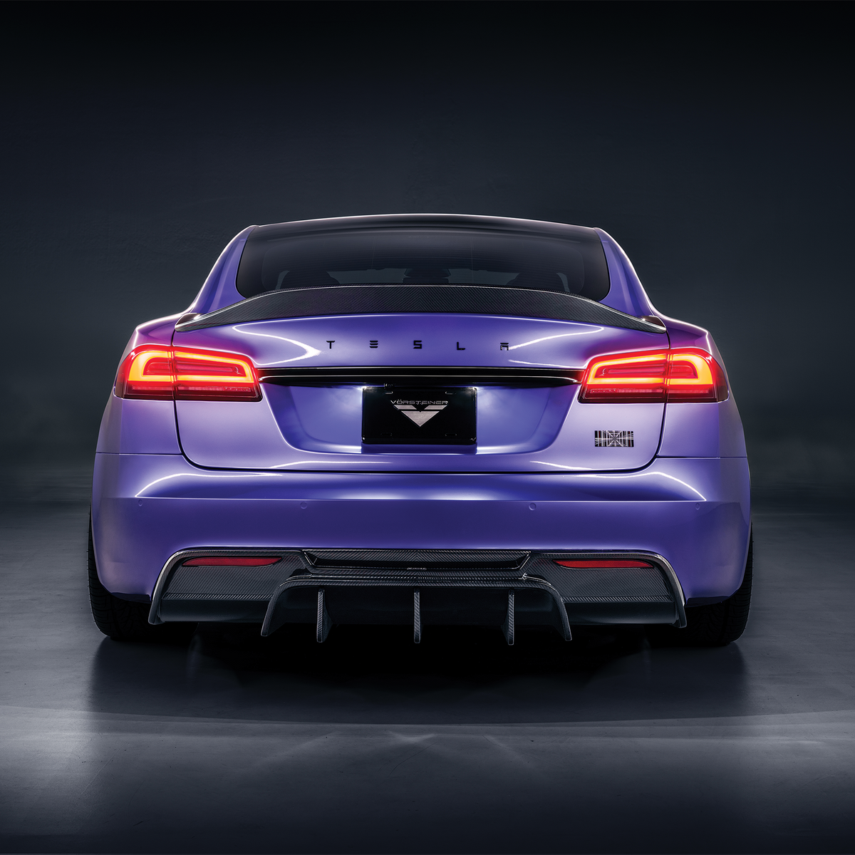 Vorsteiner Rear Diffuser for Tesla Model S Plaid