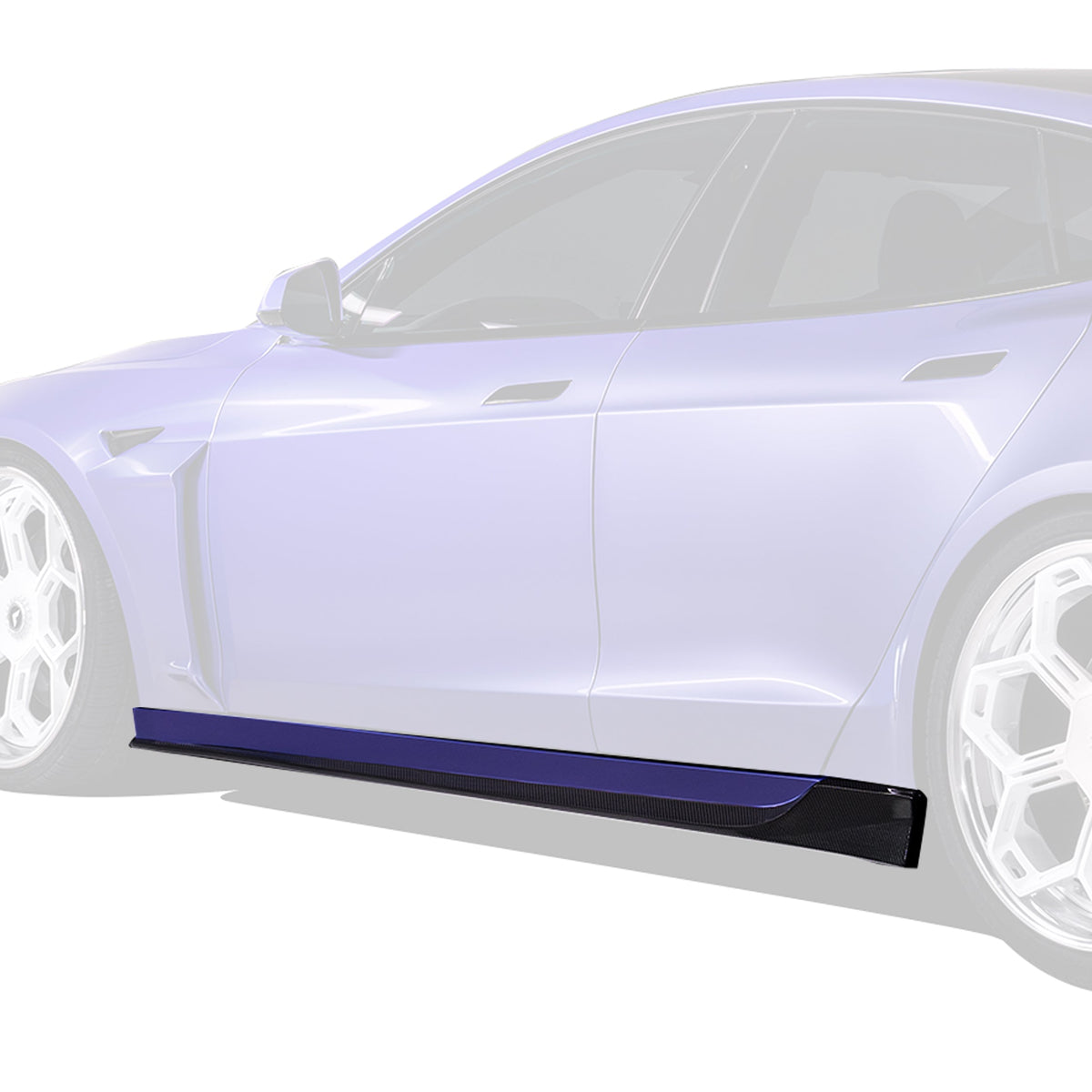 Vorsteiner Side Skirts for Tesla Model S Plaid - view 2