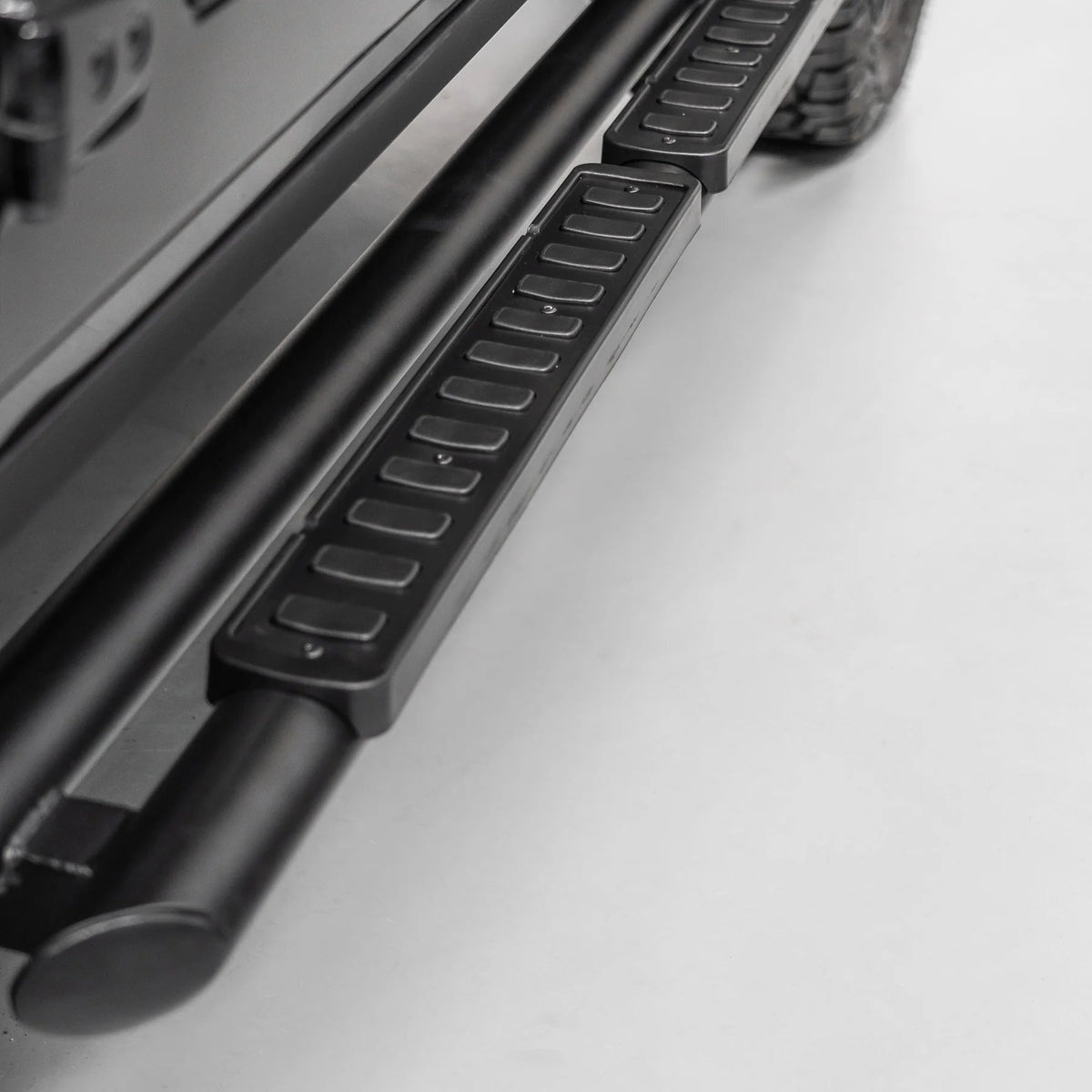 Urban Black Shadow twin tube steps installed