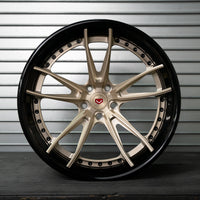 Vossen S21-03 3-Piece - Patina Gold / Gloss Black