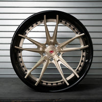 Vossen S21-03 3-Piece - Patina Gold / Gloss Black