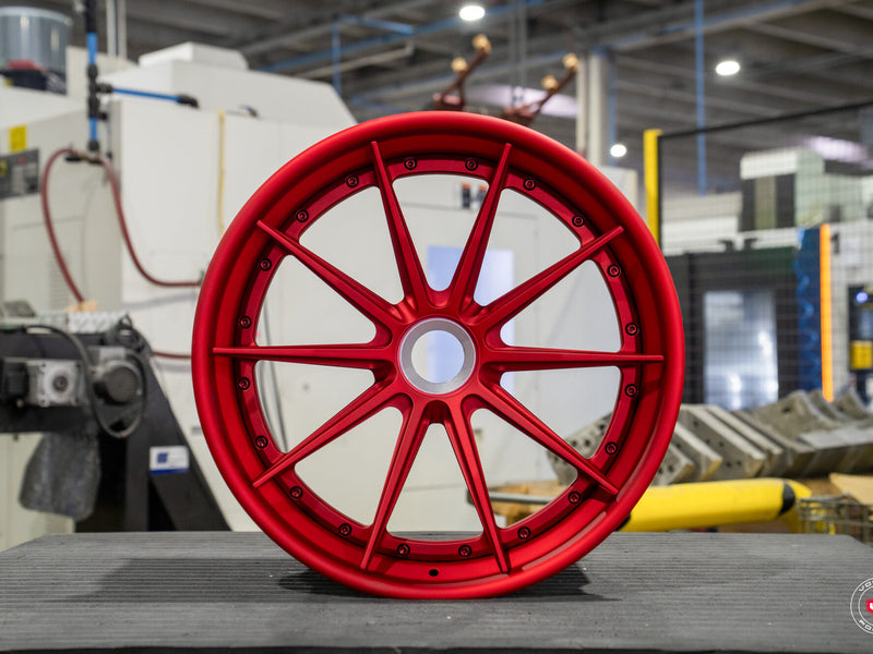 Vossen VPS-1 3-Piece - Scarlet Red C19