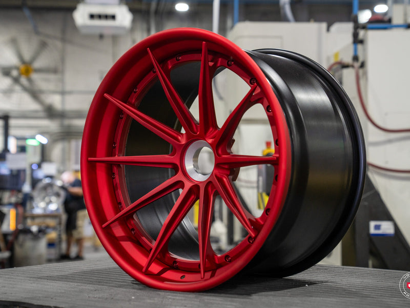 Vossen VPS-1 3-Piece - Scarlet Red C19