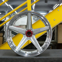 Vossen VPS-3 3-Piece - Spoke Integrated Gloss Clear