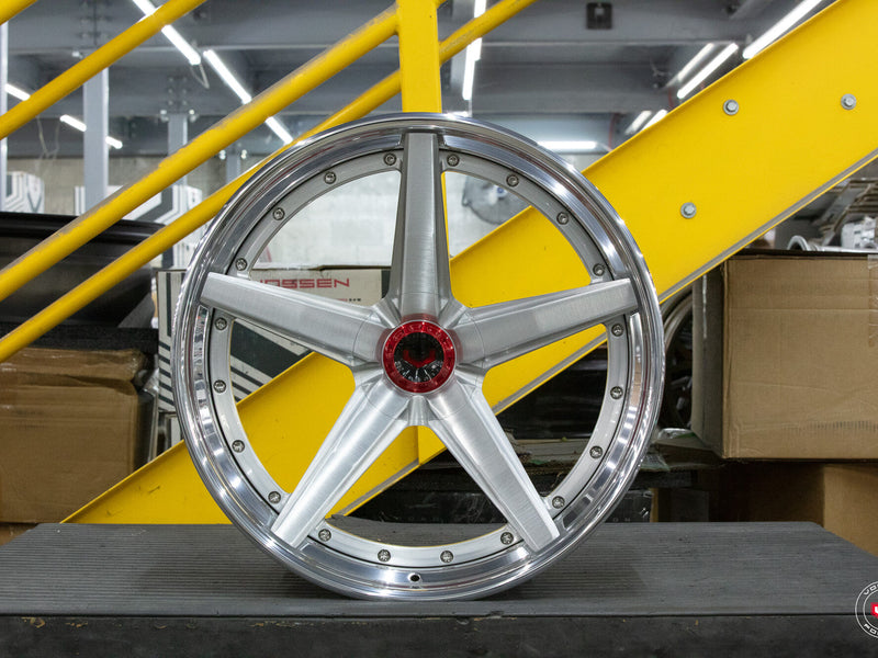 Vossen VPS-3 3-Piece - Spoke Integrated Gloss Clear
