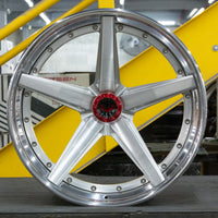 Vossen VPS-3 3-Piece - Spoke Integrated Gloss Clear