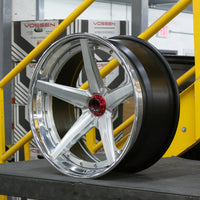 Vossen VPS-3 3-Piece - Spoke Integrated Gloss Clear