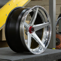 Vossen VPS-3 3-Piece - Spoke Integrated Gloss Clear