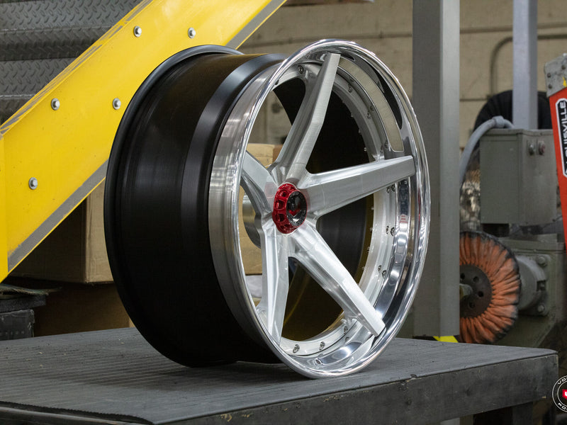 Vossen VPS-3 3-Piece - Spoke Integrated Gloss Clear