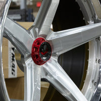 Vossen VPS-3 3-Piece - Spoke Integrated Gloss Clear