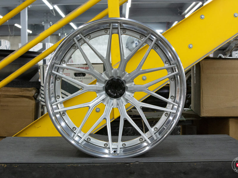 Vossen VPS-4 3-Piece - Spoke Integrated Gloss Clear