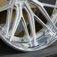 Vossen VPS-4 3-Piece - Spoke Integrated Gloss Clear