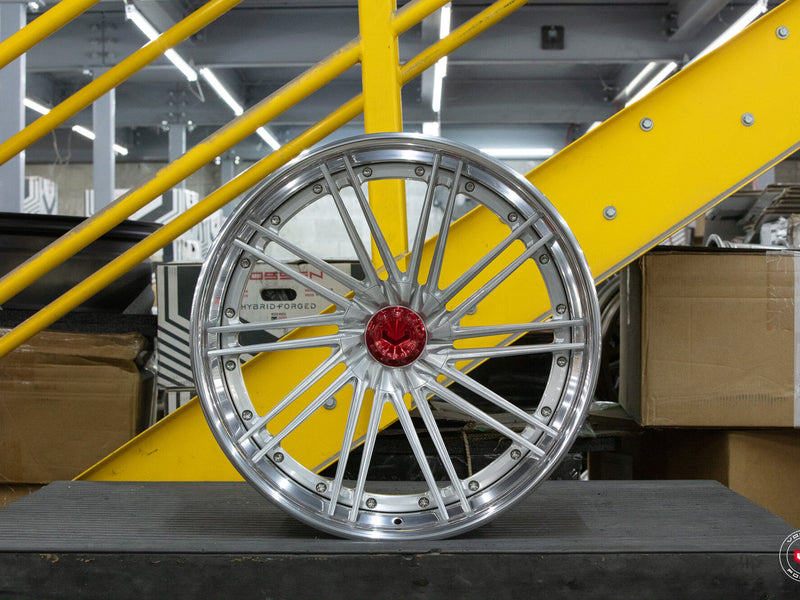 Vossen VPS-5T 3-Piece - Spoke Integrated Gloss Clear
