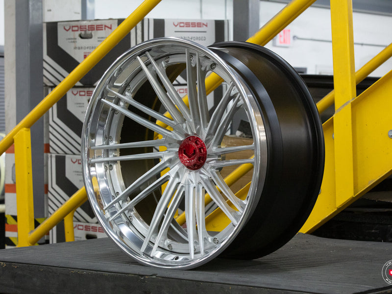 Vossen VPS-5T 3-Piece - Spoke Integrated Gloss Clear