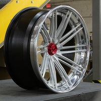 Vossen VPS-5T 3-Piece - Spoke Integrated Gloss Clear