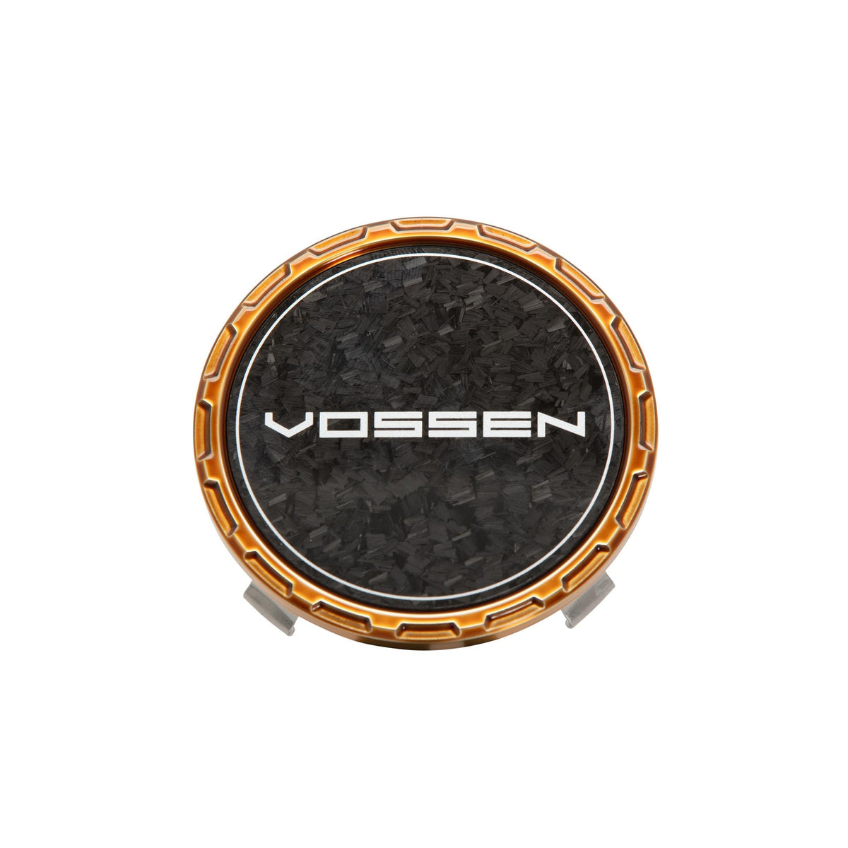 Vossen Classic Carbon Billet Sport center cap Brickell Bronze / Forged Carbon Insert – view 2