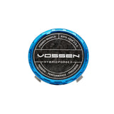 Vossen Hybrid Forged Carbon Billet Sport center cap Fountain Blue / Forged Carbon Insert – view 2