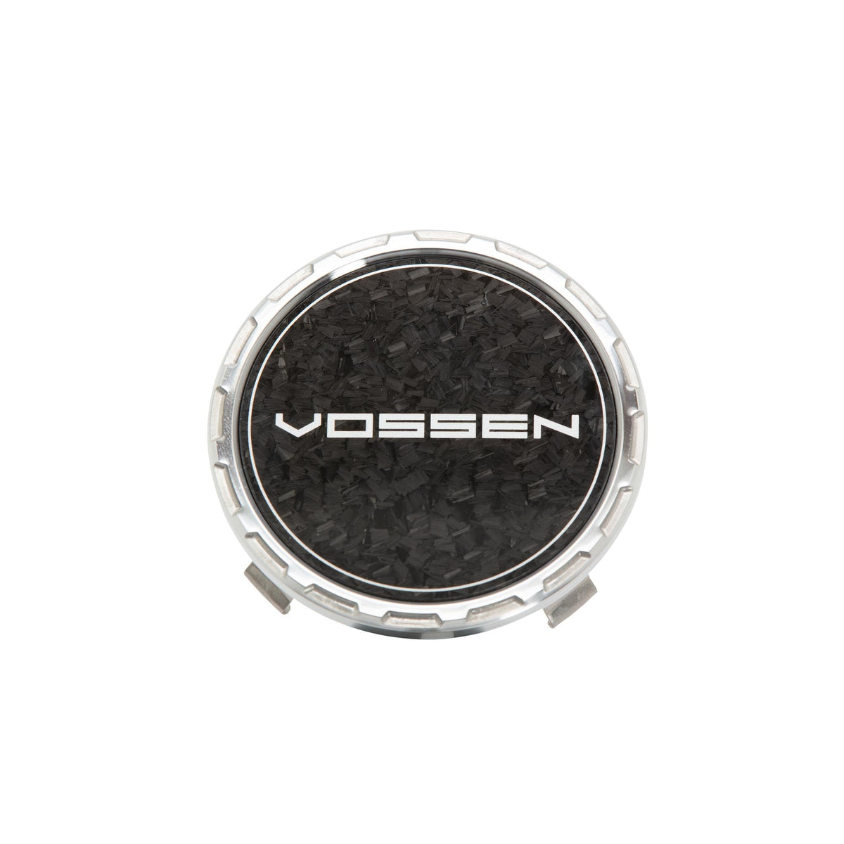 Vossen Classic Carbon Billet Sport center cap Gloss Clear / Forged Carbon Insert – view 2